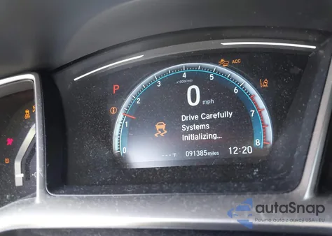 2019 Honda Civic Touring из США, поврежденный, VIN JHMFC1F90KX008282